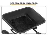 Tow Behind Broadcast Spreader, 110LBS Capacity, Tow/Push Garden Spreader with 10 Adjustable Setting, 11260213