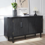 Accent Storage Cabinet, Modern Accent Buffet Cabinet Adjustable Shelves, Freestanding Sideboard W2729P202565