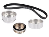 Pulley Kit Fit for Ford SBF 289 302 351W Small Block Only Fit Non-A/C Cars 96631372