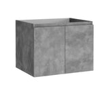 DAX Malibu Single Vanity Cabinet 24 Inches Cement B2702P226982