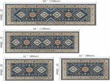 Boho Kitchen Rugs Sets 4 Piece with Runner Floral Kitchen Floor Mat Carpet Farmhouse Kitchen Rugs 81317779
