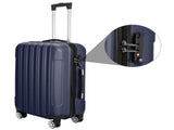 3-in-1 Multifunctional Large Capacity Traveling Storage Suitcase Luggage Set Navy Blue 20244081
