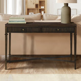 Fluted 2-drawer Storage Console Table B035P148428