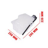 White Plastic Engine Coolant Reservoir Fits for Chevrolet Silverado GMC Sierra 2500 3500 HD 6.6L V8 03282697