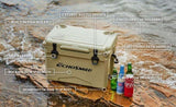 25Qt New Khaki Colored Insulated Box T2602P171046