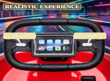 Red 6V Bumper Car for Kids 360&deg Rotation Electric Ride On for Indoor Playroom 96715853