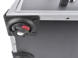 Portable 3-Tier Rolling Makeup Case with Universal Wheels for Makeup, Nail Art, Hair Styling Tools 10952522