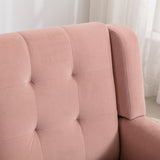 Modern Soft Velvet Material Ergonomics Accent Chair Living Room Chair Bedroom Chair Home Chair With W676P313965