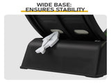 80*34*86CM Black PP track connector assembly, round shape with green carpet 1 cat teaser stick, 21101407