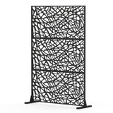 Metal Privacy Screens and Panels with Free Standing, Freestanding Outdoor Indoor Privacy Screen, W1859P145760