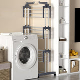 Clothes Drying Rack, Oversized 4-Tier Foldable Stainless Steel Drying Rack Clothing, 36130583