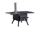 Wood Camping Stove Black 57.5*31*37cm 06858771