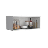 Wally 30" Wide x 12"H Open Wall Cabinet, Wall Shelf, Storage Cabinet, Cube Shelf Bedroom, Office, B200P239111