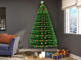 7.5FT Fiber Optic Christmas Tree with 260 LED Lamps & 260 Branches 19502533