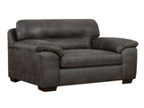 Tirana Contemporary Fabric Pillow-top Arm Chair, Sequoia Ash T2574P195189