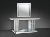 Nysa Mirrored & Faux Crystals Accent Mirror B2726P446662