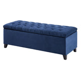 Tufted Top Soft Close Storage Bench B03548182