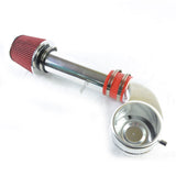ZNTS Intake Pipe with Air Filter for Chevrolet/GMC 1988-1995 V8/V6 4.3L/5.0L/5.7L Red 45662343