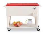 80QT 87.5*38.5*91cm Rectangular Plastic Box Iron Leg Tube Freezer Insulation 89582455