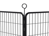 Dog Playpen 40 Inch, 16 Panels Heavy Duty Metal Pet Exercise Pen Indoor Outdoor Fence Panels W2887P314281