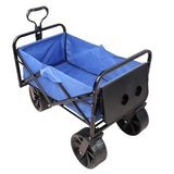 Folding Wagon Garden Shopping Beach Cart W22735630