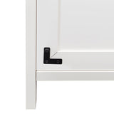2 Drawer Farmhouse File Cabinet,Filing Cabinet with Lock for Home Office W331P272379
