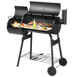 ZNTS Outdoor Black BBQ Grill 90672802