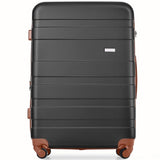 Luggage Sets New Model Expandable ABS Hardshell 3pcs Clearance Luggage Hardside Lightweight Durable N726P203164A