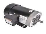 NEW MA0507E AC MOTOR, 3/4HP, 1725RPM, 3PH, 206-230V/460V, 56C/TEFC, WITH BASE 12240543