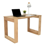 Lacey Rectangle Computer Desk Smokey Oak B06280017