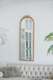 19"x56" Wood Floor Mirror, Full Body Mirror Dressing Make up Mirror for Bathroom Bedroom Living Room W2078P152648