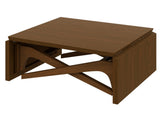 Transformer coffee table, 2 in 1 table, Expandable dining table, Natural wood, Variable height 95144441