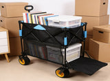 Big large capacity Folding cart Extra Long Extender Wagon Folding Wagon Garden Shopping Beach 74132337