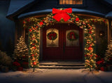 Christmas Artificial Tree Archway Decoration, Realistic PVC Holiday Tree Arch Frame for Outdoor 99731017