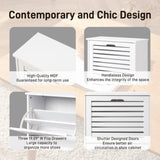 3-bucket louvered shoe cabinet 04097946
