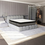 Premium 16 in. Full Size Pocket Coil Hybrid Mattress, Ultra Plush Gel Memory Foam Mattress for B011P206779