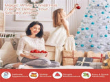 7 Feet White Christmas Tree 70314439