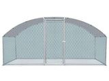 6.5 x 10 ft Large Metal Chicken Coop, Walk-in Poultry Cage Chicken Hen Run House with Waterproof 66260065