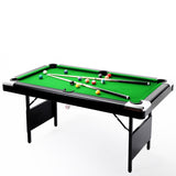 ZNTS 5.5FT 3 in 1 Billiard table, 3 in 1 pool table, 5.5FT game table, 3 in 1 table tennis table, W2377P149840