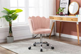 ZNTS COOLMORE Swivel Shell Chair for Living Room/Bed Room, Modern Leisure office Chair Pink W39523203
