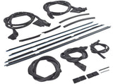 17Pcs Rubber Door Tailgate Weatherstripping Seal Kit Fit for Chevrolet El Camino GMC Caballero 68320605