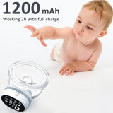 ZNTS Breast Pump Hands Free, Wearable Breast Pump Portable Hands Free, Wearable Pumps for Breastfeeding,3 00285047