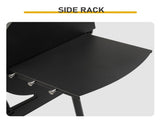 Barrel Charcoal Grill with Side Front Table, 571 Sq. In. Cooking Space, for Outdoor Backyard Patio 18097851