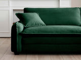 Ottoman Footstool in Corduroy Fabric, Can be Used with 2 Seater Sofas, 3 Seater Sofas and 4 Seater W714P185480