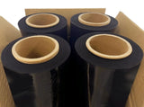 18" x 1000' 80 Gauge 4 Rolls Pallet Wrap Stretch Film Hand Shrink Wrap 1000FT 56603859