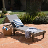 SUMMERLAND CHAISE LOUNGE - DARK GREY MESH 60018.00DGY