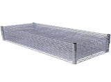 7 Tier Metal Wire Shelving Unit, 2450lbs Heavy Duty Adjustable Storage Rack with Wheels & W465142135