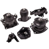 ZNTS Engine Motor & Transmission Mounts x6 For Honda Accord 3.0L 2003-2007 Auto Trans 34655049