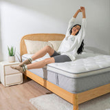 12 Inch Breathable Cool Cover Memory Foam Individual Pocket Spring Hybrid Mattress T3673P344009
