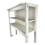 31.5" White and Black color 5-Tier Bakers Rack for Kitchen with Storage, Coffee Bar, Kitchen W1412P230432
